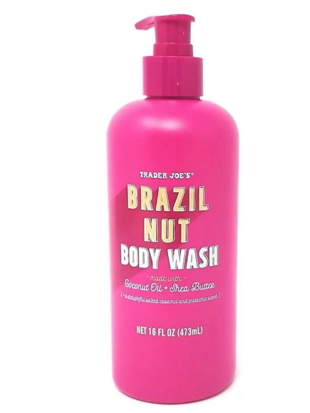 Trader Joe's Brazil Nut Body Wash - Bright Pink